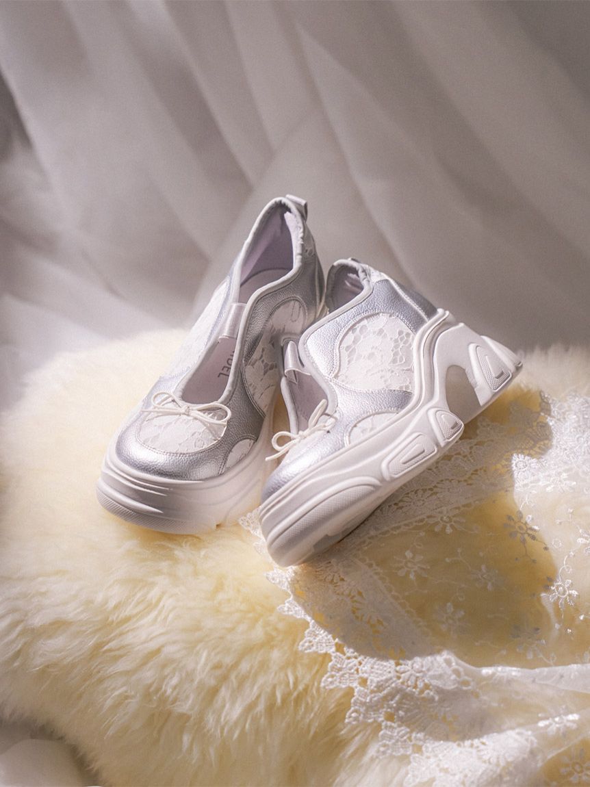 SNIDEL「【Chacott】コラボスニーカー」|スニーカー|