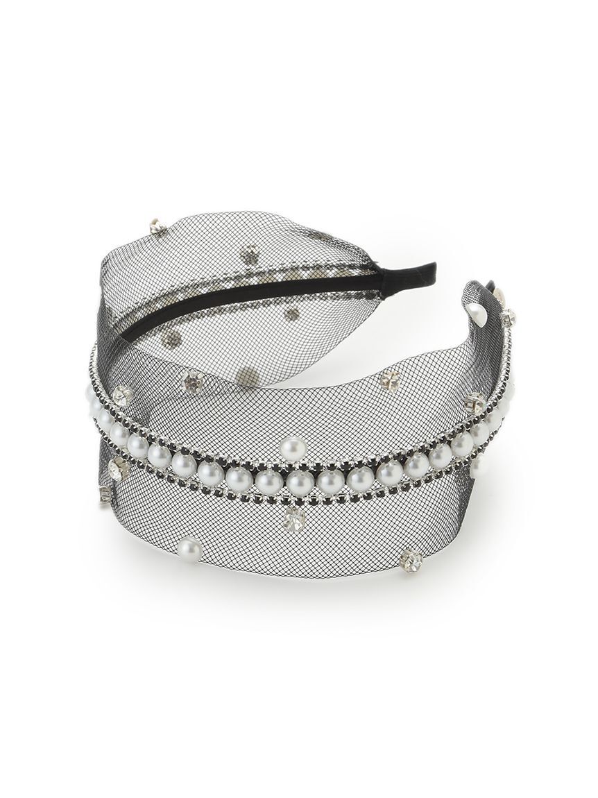 SNIDEL「スプリンクルビジューカチューシャ」|ヘアバンド|