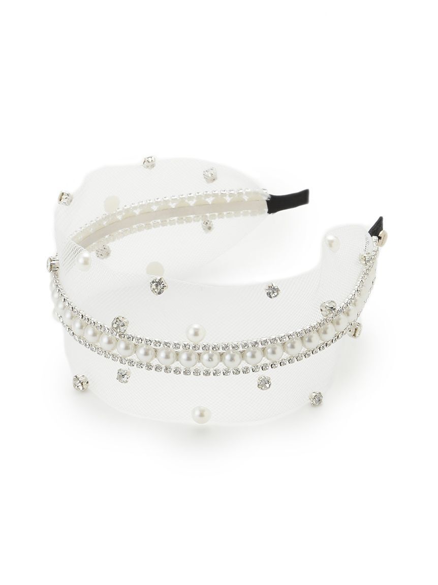 SNIDEL「スプリンクルビジューカチューシャ」|ヘアバンド|