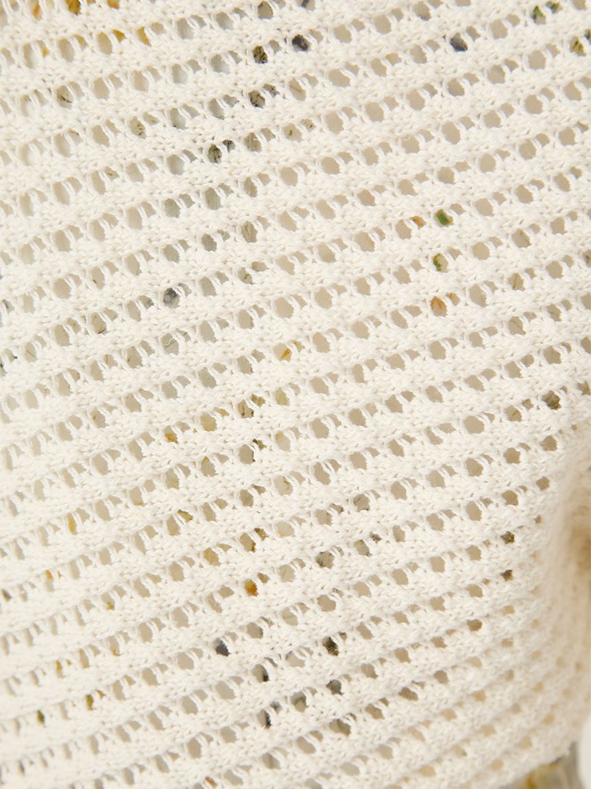 FRAY I.D「リネンコットンニットボレロカーディガン」|カーディガン|