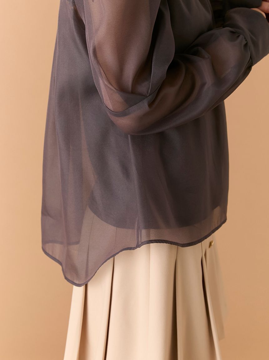 LILY BROWN「ビックボウタイブラウス」|シャツ・ブラウス|