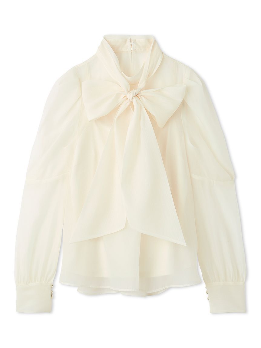 LILY BROWN「ビックボウタイブラウス」|シャツ・ブラウス|