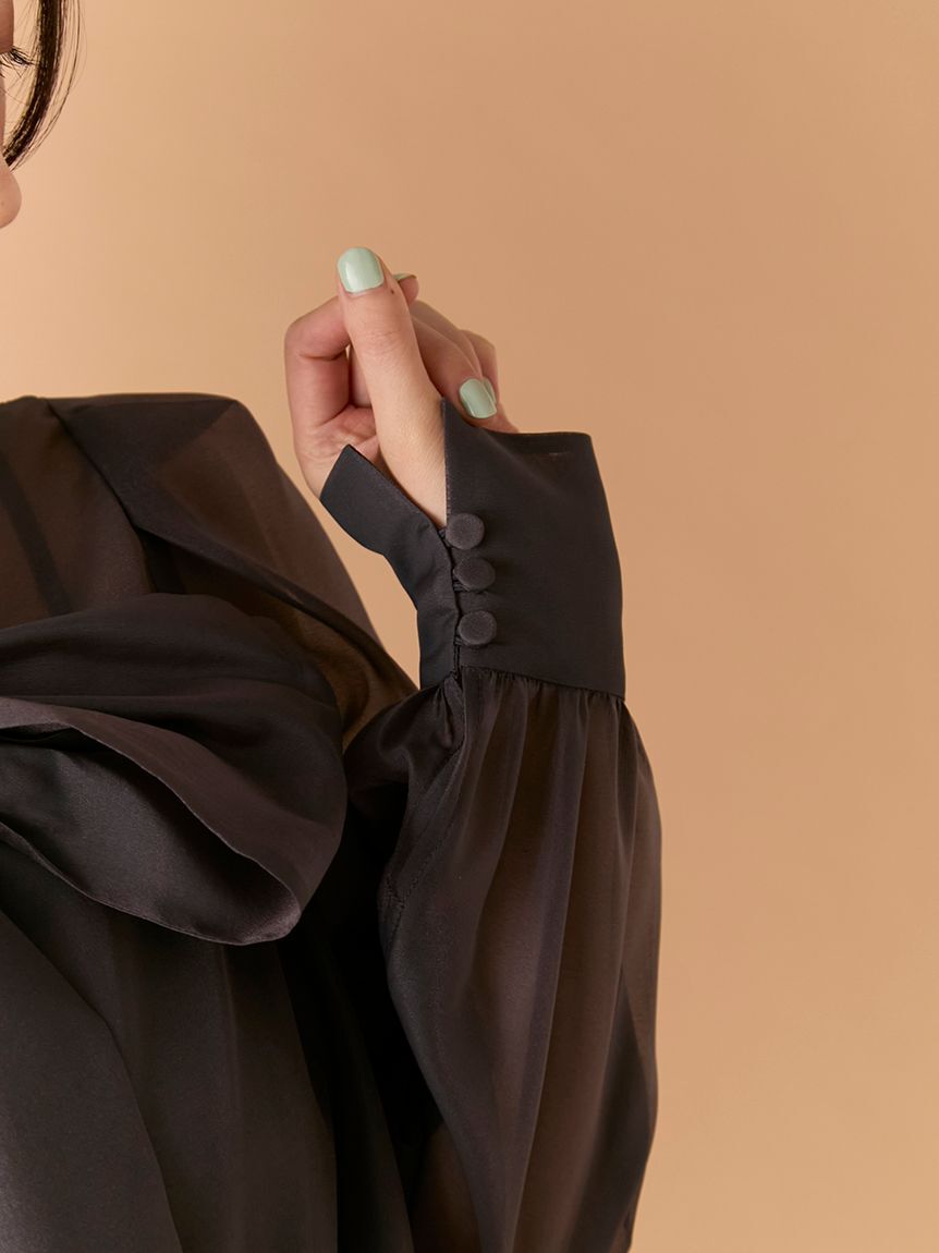 LILY BROWN「ビックボウタイブラウス」|シャツ・ブラウス|