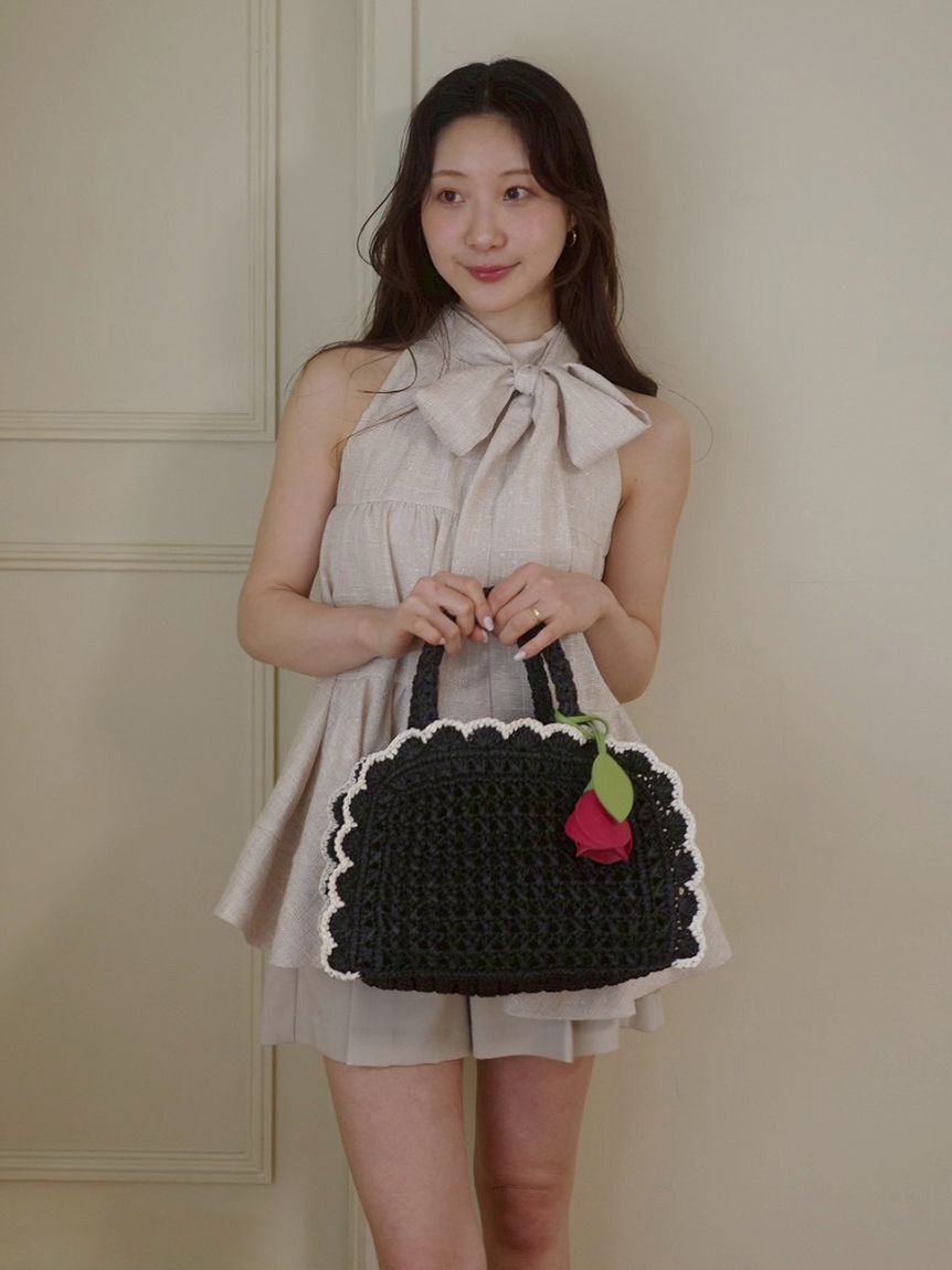 LILY BROWN「アメスリティアード2wayブラウス」|シャツ・ブラウス|