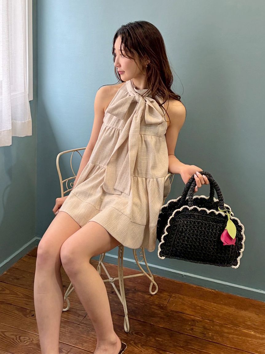 LILY BROWN「アメスリティアード2wayブラウス」|シャツ・ブラウス|