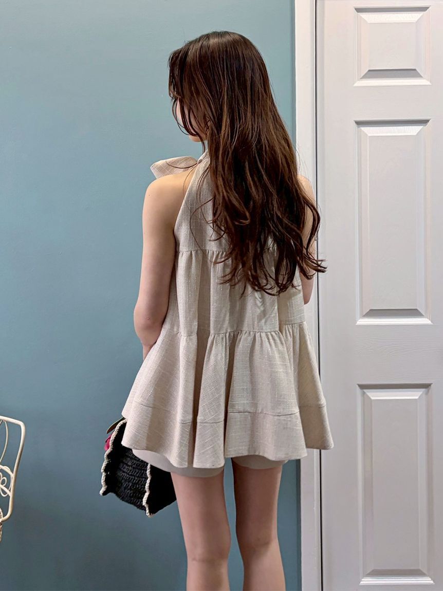 LILY BROWN「アメスリティアード2wayブラウス」|シャツ・ブラウス|