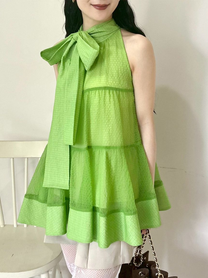 LILY BROWN「アメスリティアード2wayブラウス」|シャツ・ブラウス|GRN