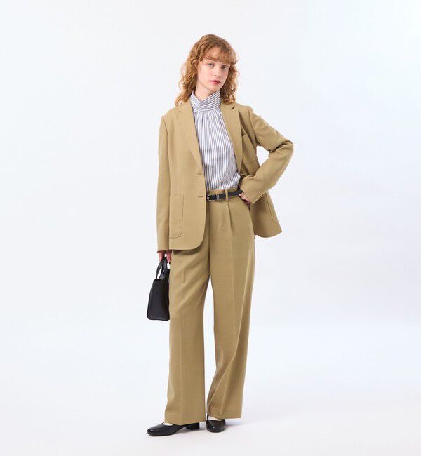 MACKINTOSH PHILOSOPHY「THOMAS MAISON ロールカラーブラウス」|シャツ・ブラウス|