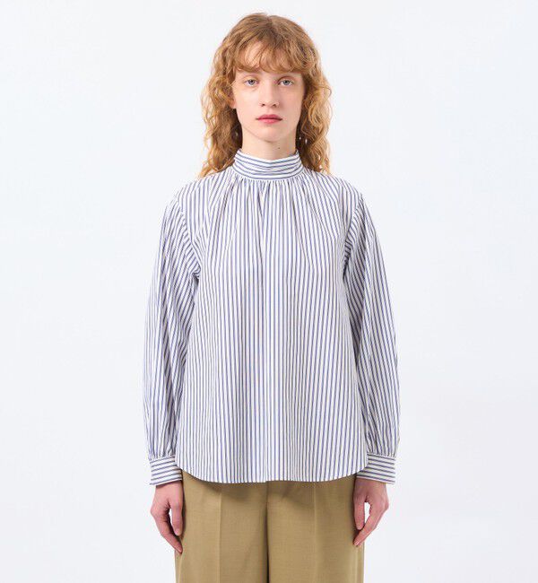 MACKINTOSH PHILOSOPHY「THOMAS MAISON ロールカラーブラウス」|シャツ・ブラウス|