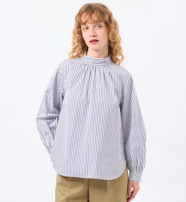 MACKINTOSH PHILOSOPHY「THOMAS MAISON ロールカラーブラウス」|シャツ・ブラウス|