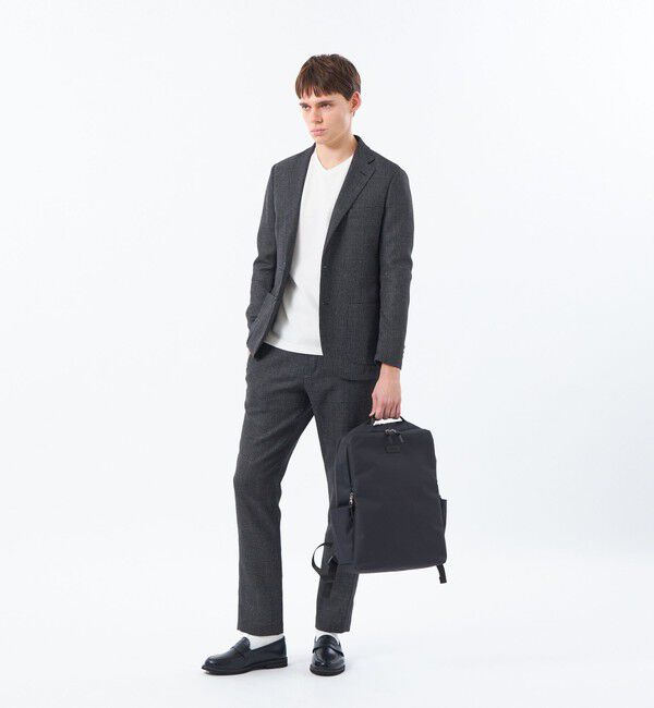 MACKINTOSH PHILOSOPHY「テーラードジャージージャケット グレンチェックカラミ」|テーラードジャケット|