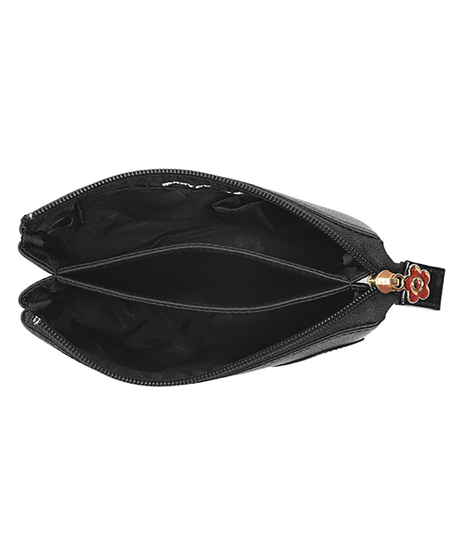 MARY QUANT「シュリンクデイジーパッチ 3ポケットポーチ」|ポーチ|