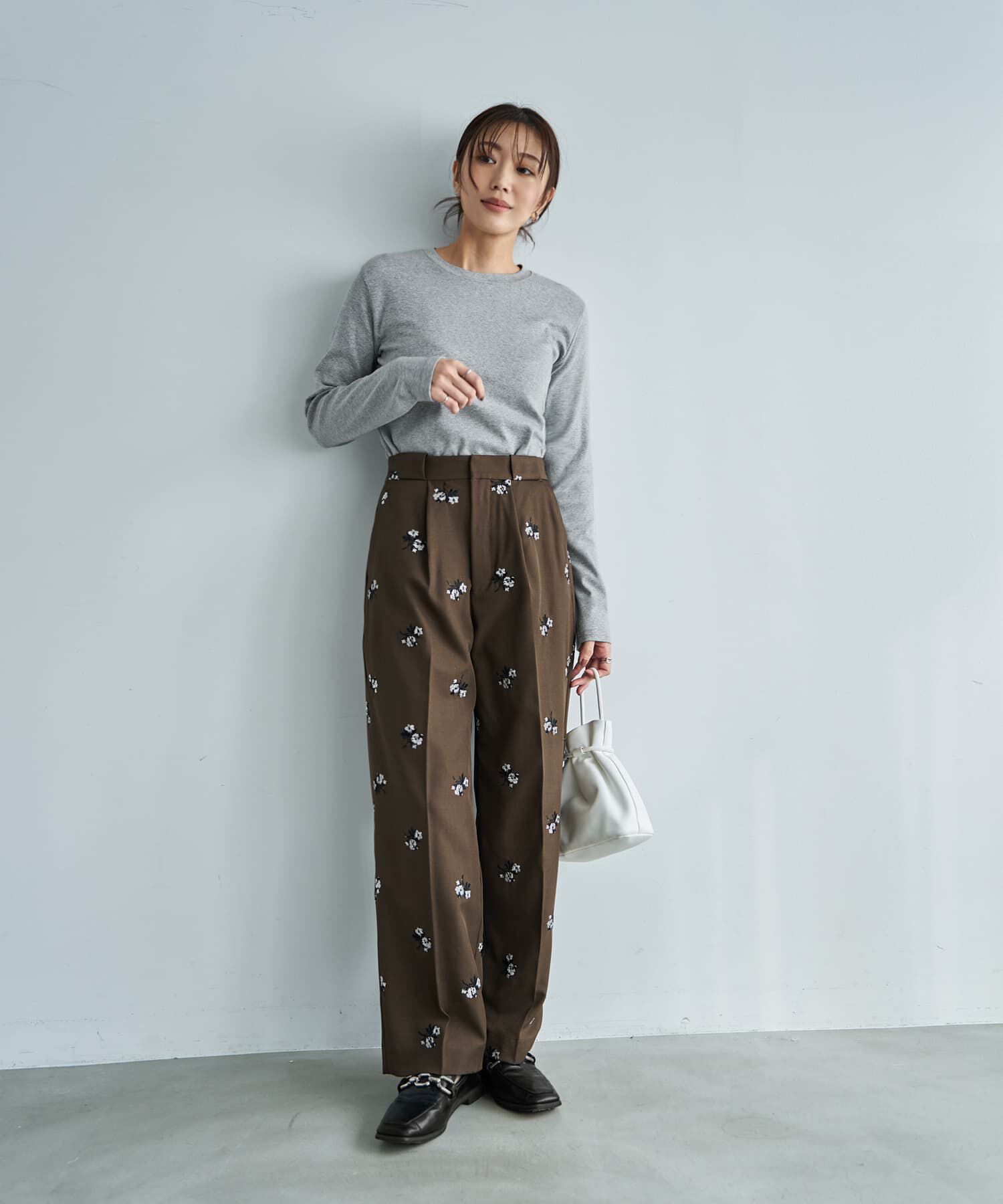 STYLE DELI「【B&S別注】エンブロイダリータックパンツ」|その他|