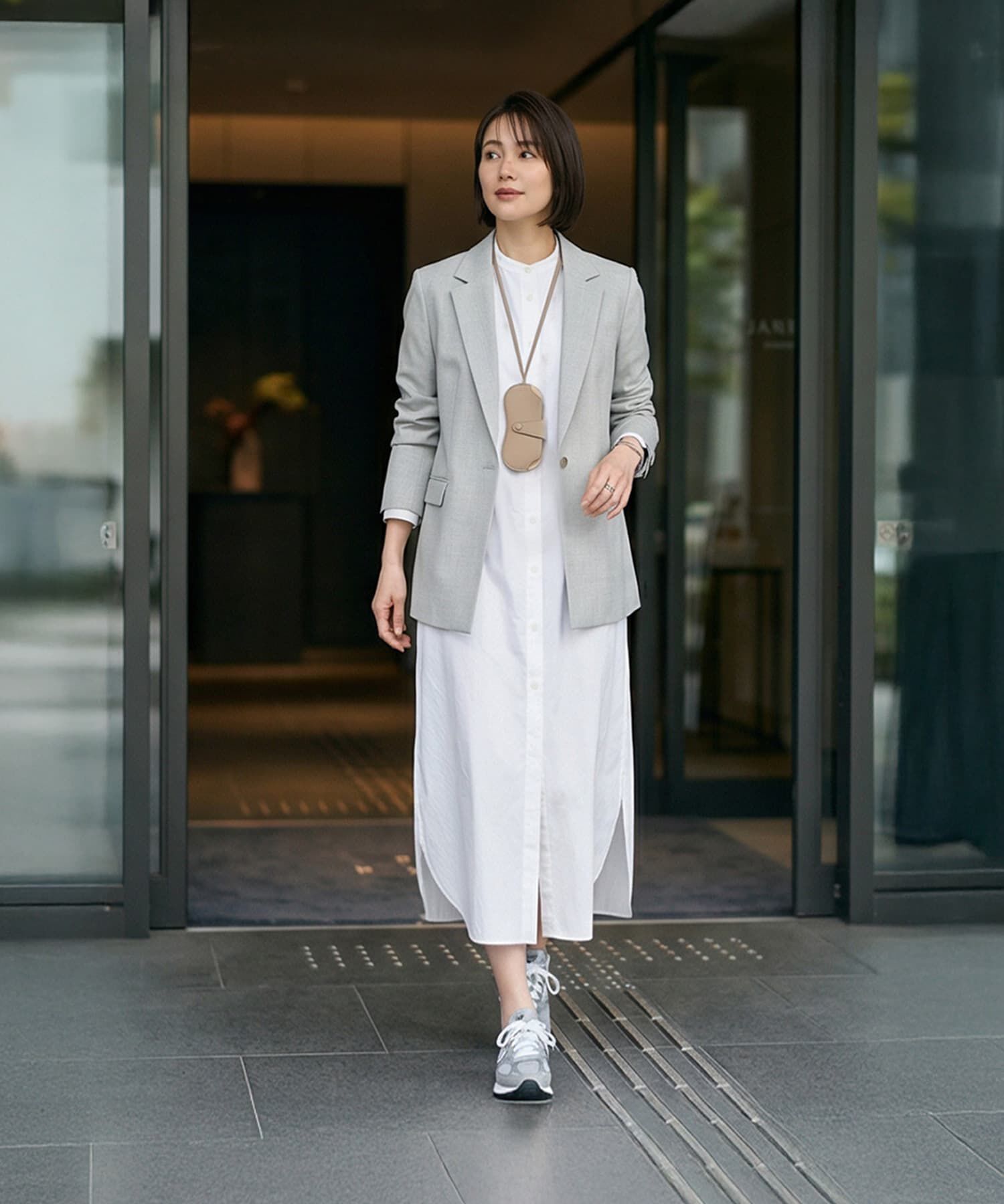 STYLE DELI「【DELI by】ネックストラップ付きリアルレザーサングラスケース」|その他|