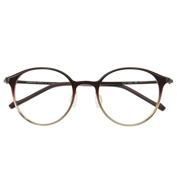  「ボストン型 メガネ｜軽くて壊れにくい Zoff SMART Skinny|レンズ交換券付| 伊達メガネ 眼鏡」|メガネ|