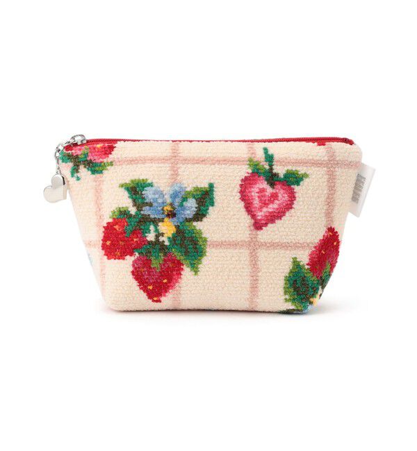 FEILER「ストロベリーフィールドプティ　ポーチ　SFP-231037」|ポーチ|アイボリー