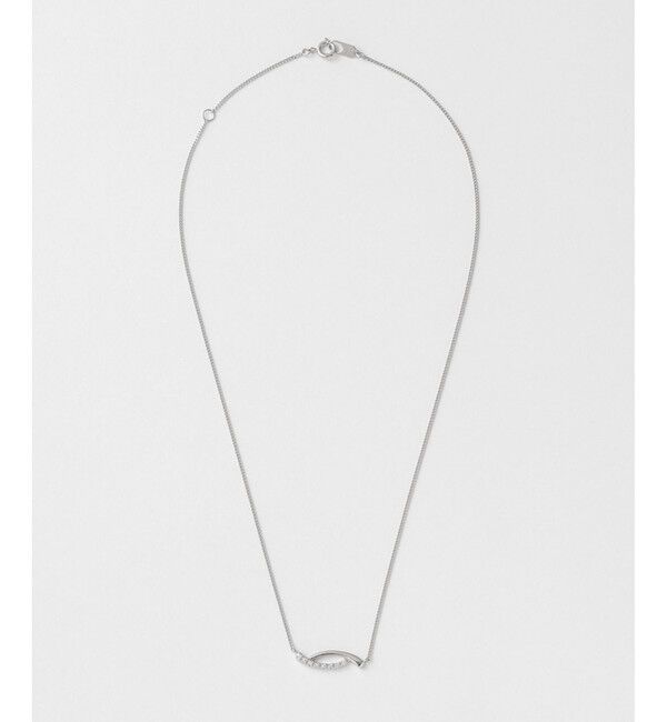 Jouete「ミニマル ジルコニア ネックレス」|ネックレス|