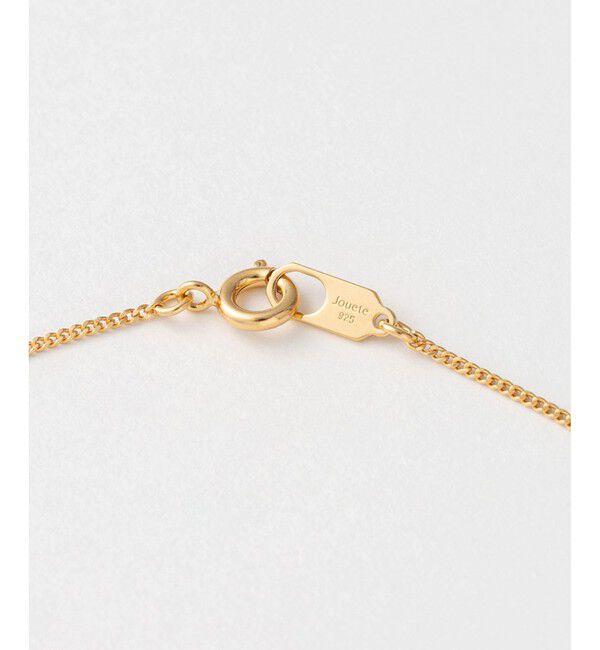 Jouete「ミニマル ジルコニア ネックレス」|ネックレス|