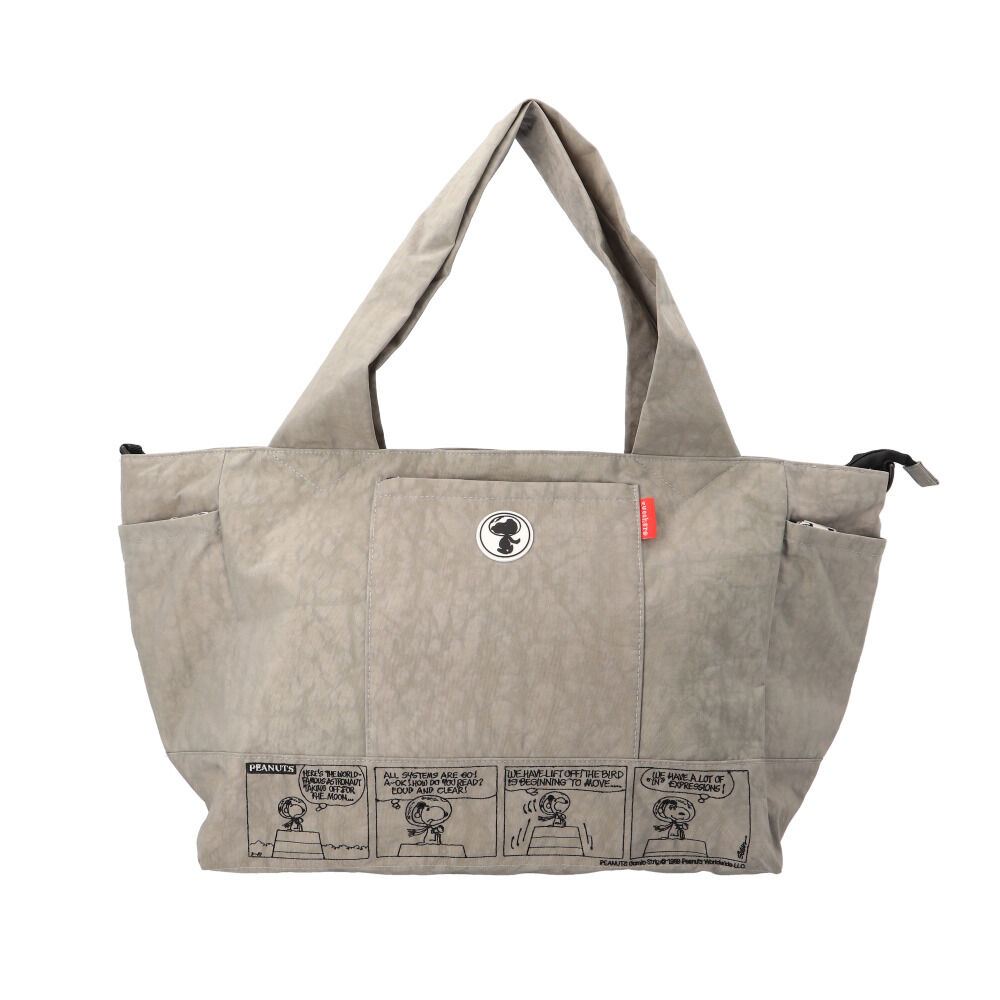 BACKYARD FAMILY「ボストンバッグ 大 トート ショルダー キャラクター 通販 トートバッグ トートバック」|ショルダー・メッセンジャー|グレー1