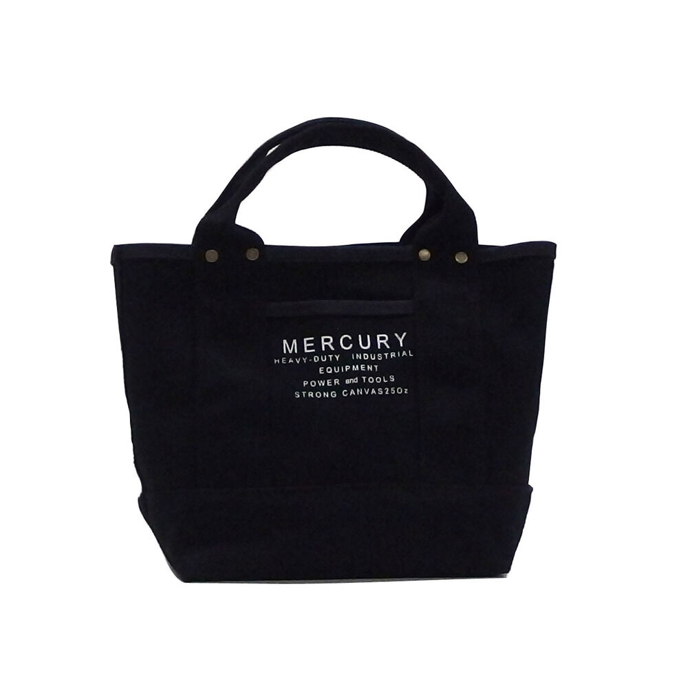 MERCURY「MERCURY マーキュリー キャンバス トートバッグ S 通販 キャンバストート トートバック」|トートバッグ|ブラック1