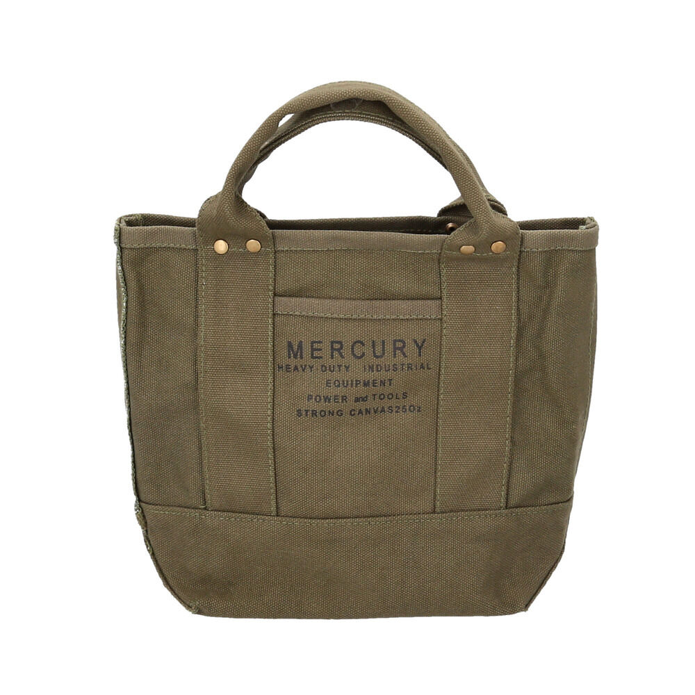 MERCURY「MERCURY マーキュリー キャンバス トートバッグ S 通販 キャンバストート トートバック」|トートバッグ|グリーン1