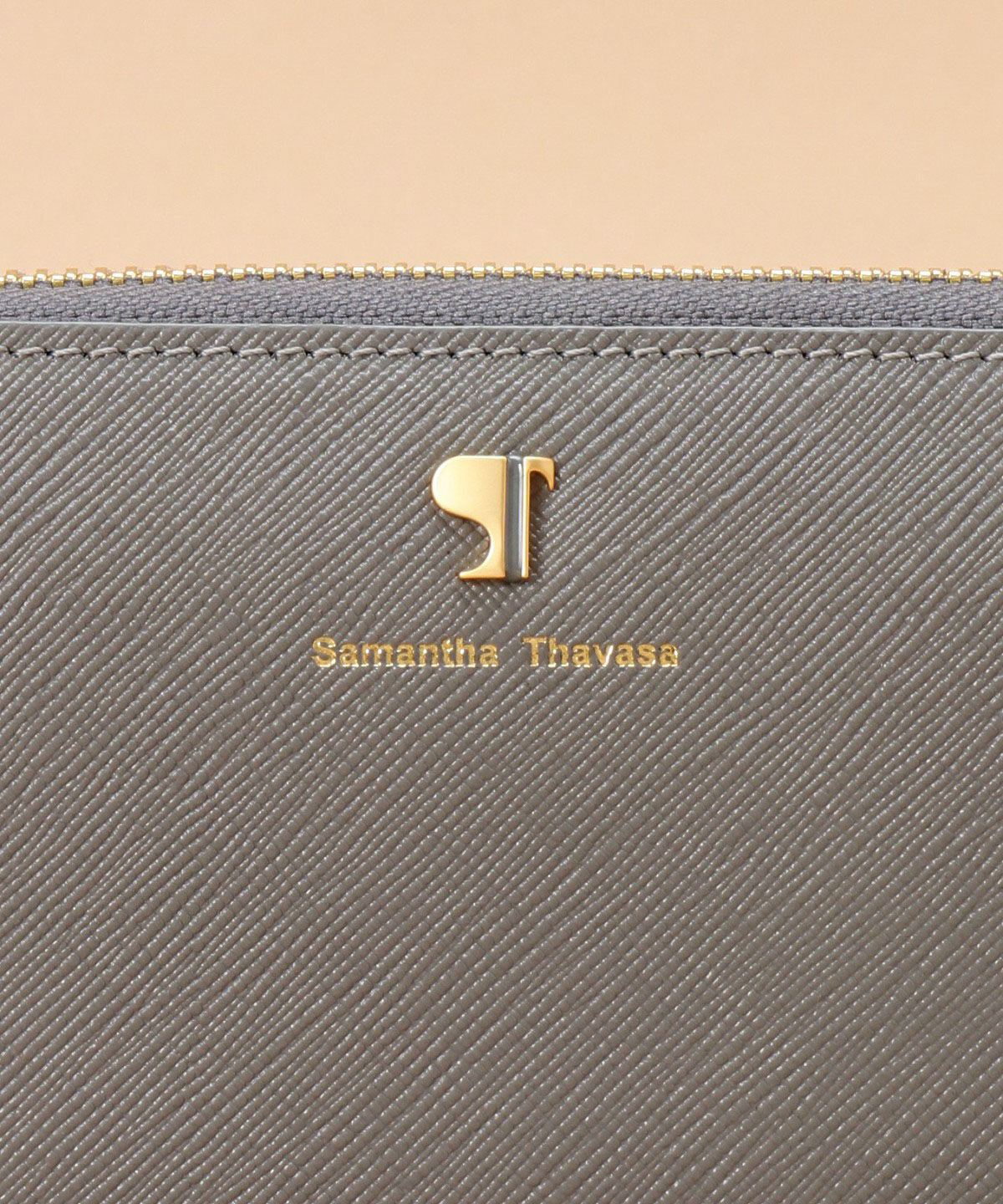 Samantha Thavasa「Pomme d'espoir ポムディスポワール バイカラーラウンドジップ長財布」|財布|