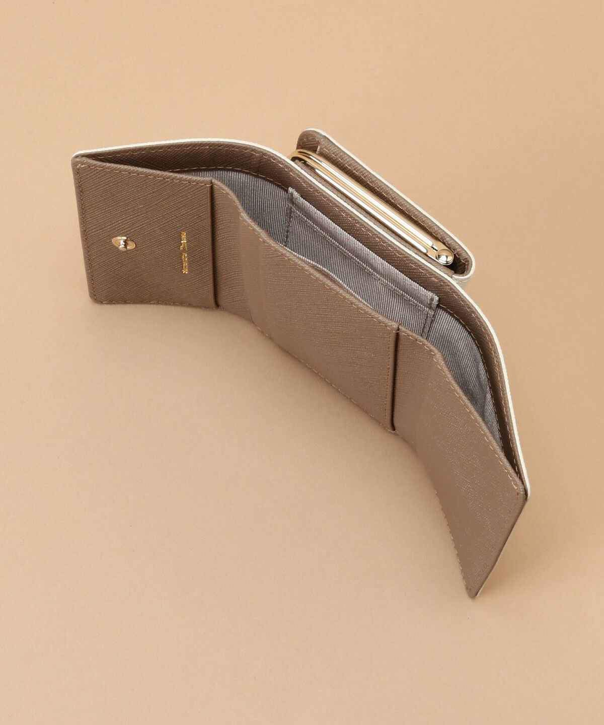 Samantha Thavasa「Pomme d'espoir ポムディスポワール バイカラー三つ折り口金財布」|財布|