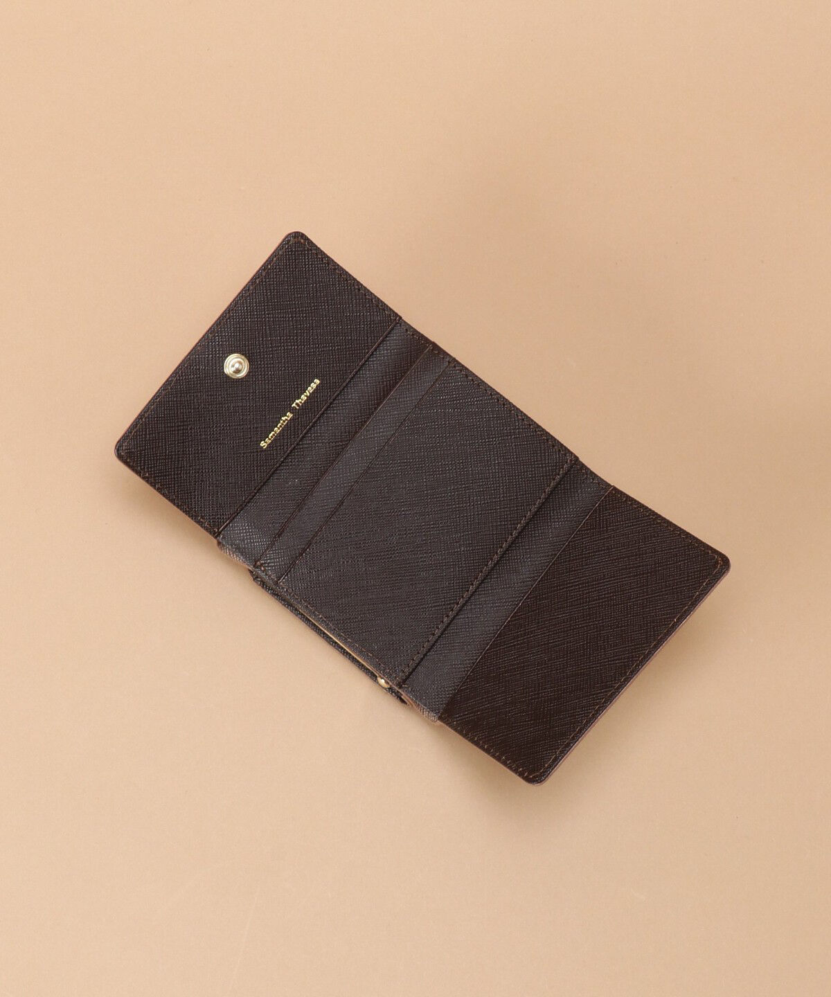 Samantha Thavasa「Pomme d'espoir ポムディスポワール バイカラー三つ折り口金財布」|財布|