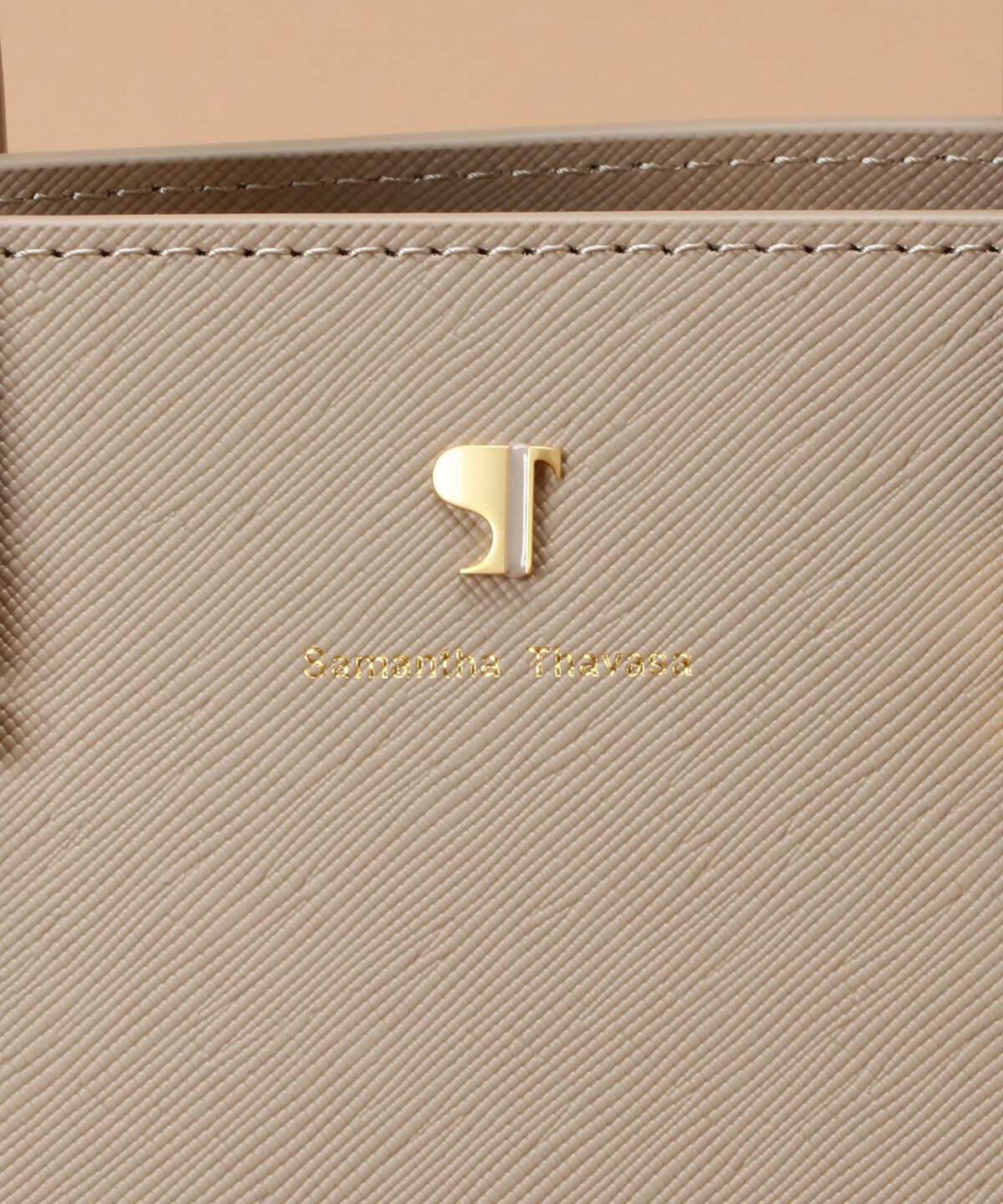 Samantha Thavasa「Pomme d'espoir ポムディスポワール バイカラーハンドルバッグ」|ハンドバッグ|