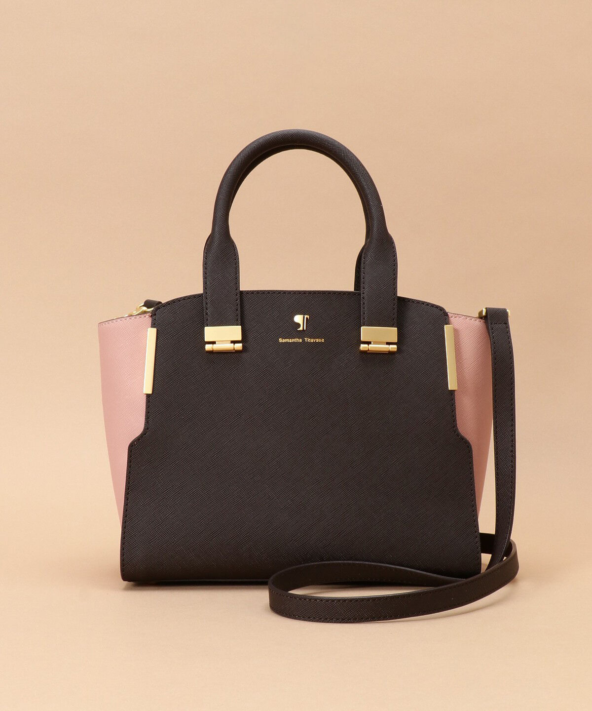 Samantha Thavasa「Pomme d'espoir ポムディスポワール バイカラーハンドルバッグ」|ハンドバッグ|