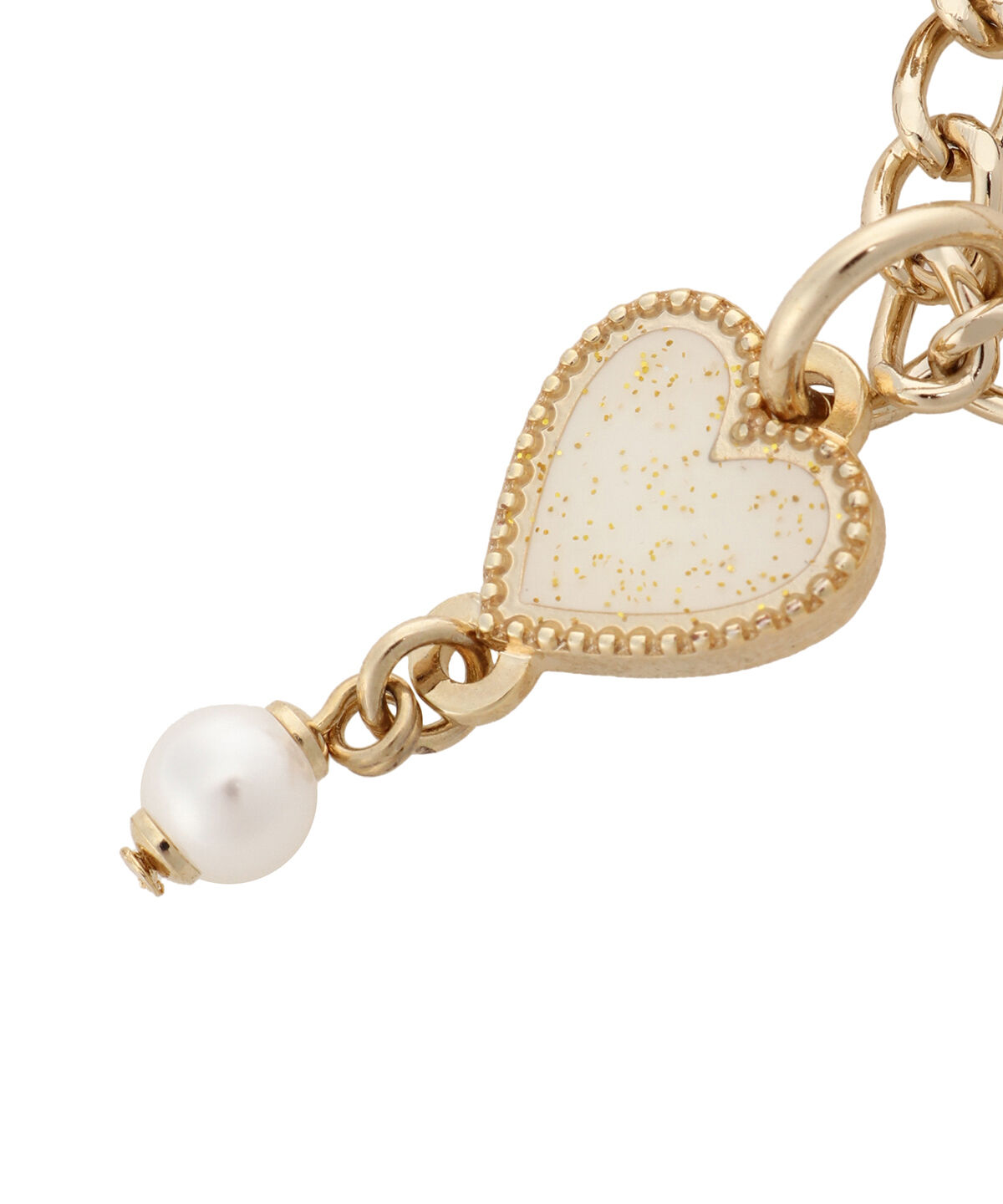 Samantha Thavasa「キルティングポーチ＆ハートチャームセット」|ポーチ|