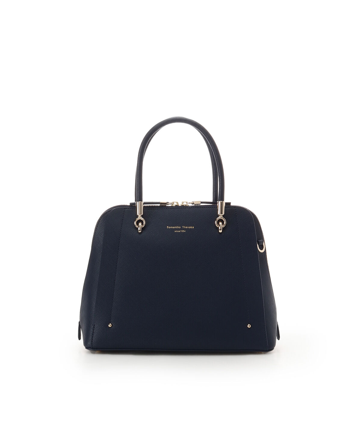 Samantha Thavasa「新アベクトワ ハンドバッグ」|ハンドバッグ|ネイビー