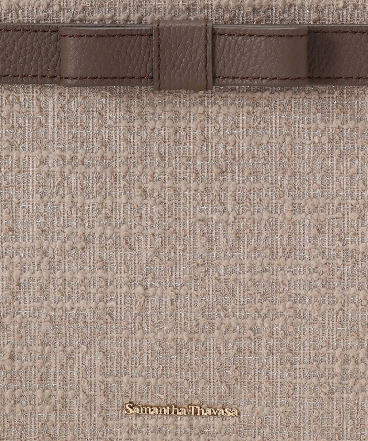 Samantha Thavasa「ループツイードデザイン エムシュシュⅢ トートバッグ」|トートバッグ|