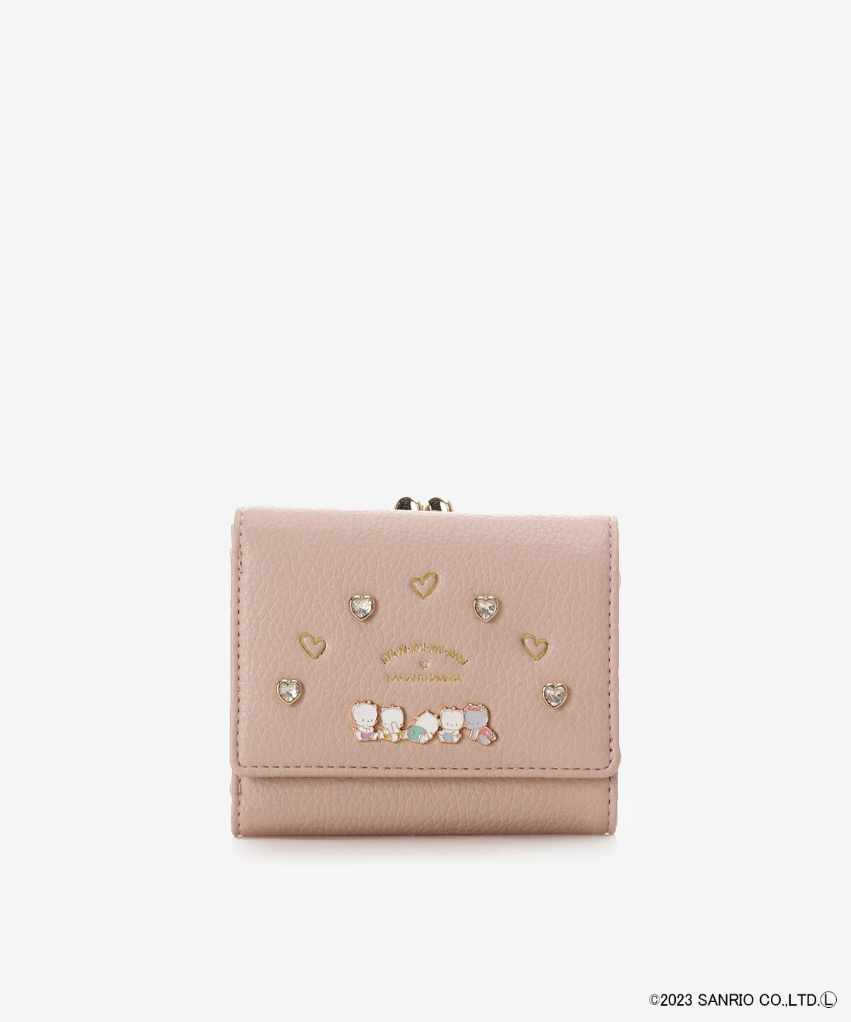 Samantha Vega「ビジュー折財布」|財布|ベージュ