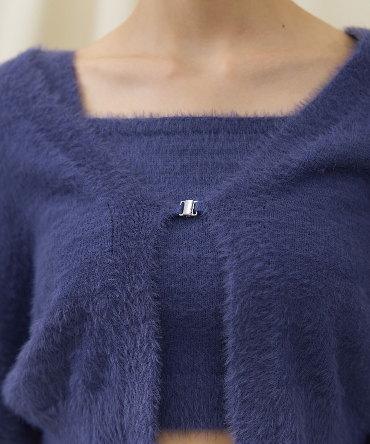 アンドクチュール「シャギーボレロアンサンブルニット」|カーディガン|