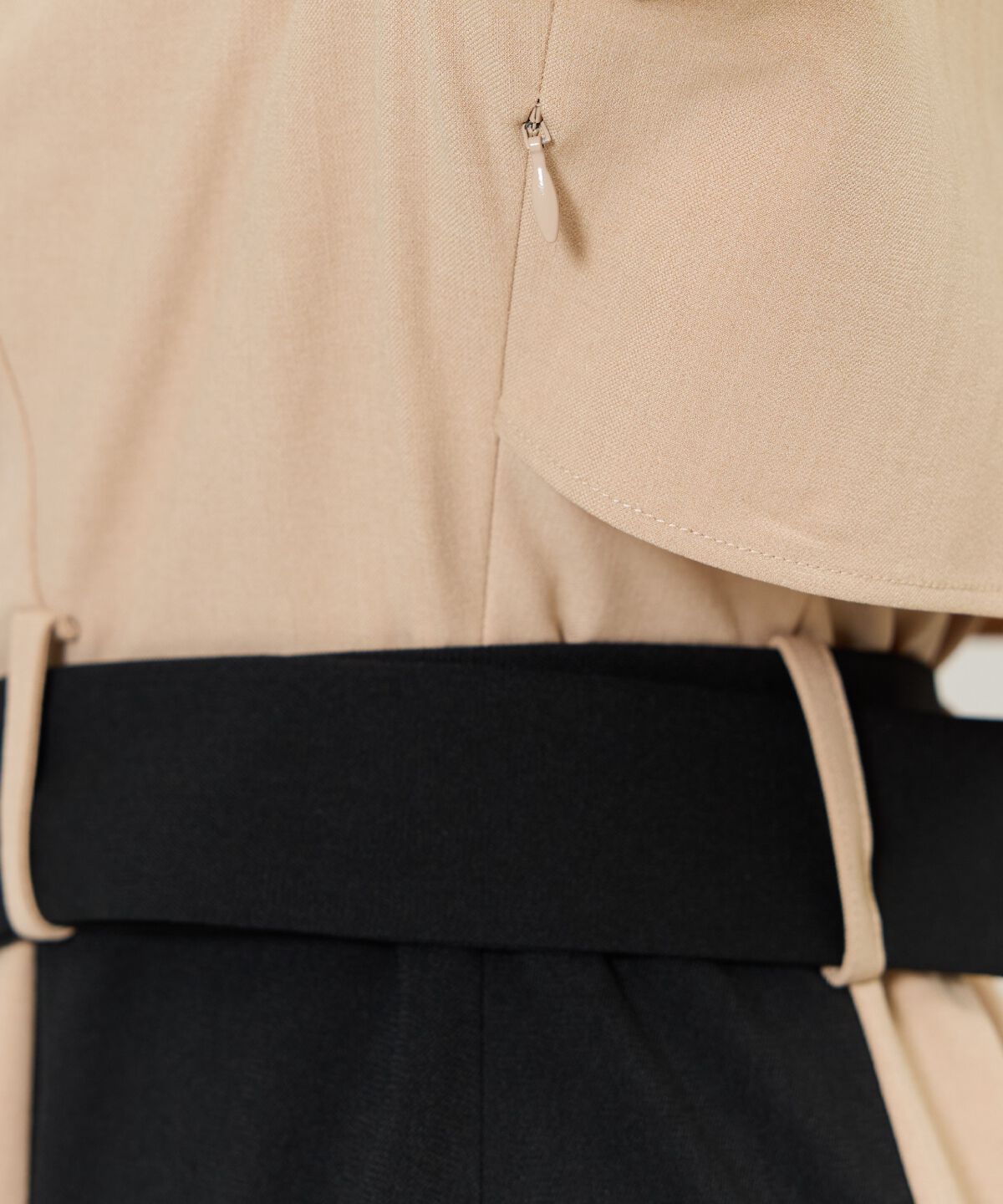 アンドクチュール「バイカラーカシュクールワンピース」|ワンピース|