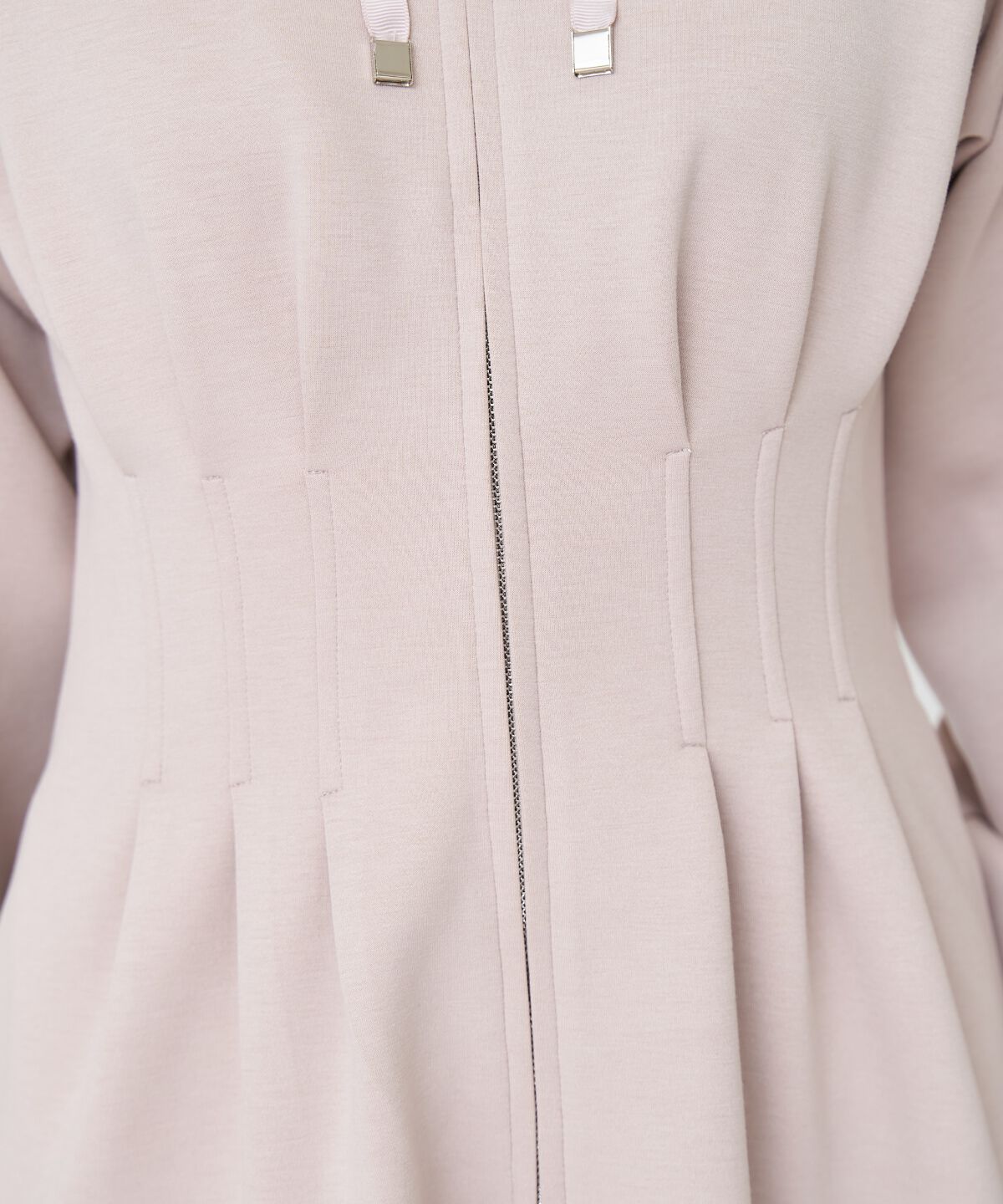 アンドクチュール「フード付きZIPワンピース」|ワンピース|