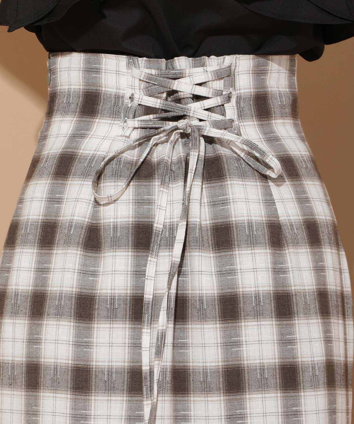 WILLSELECTION「ラッフルティアードヘムスカート」|タイト|