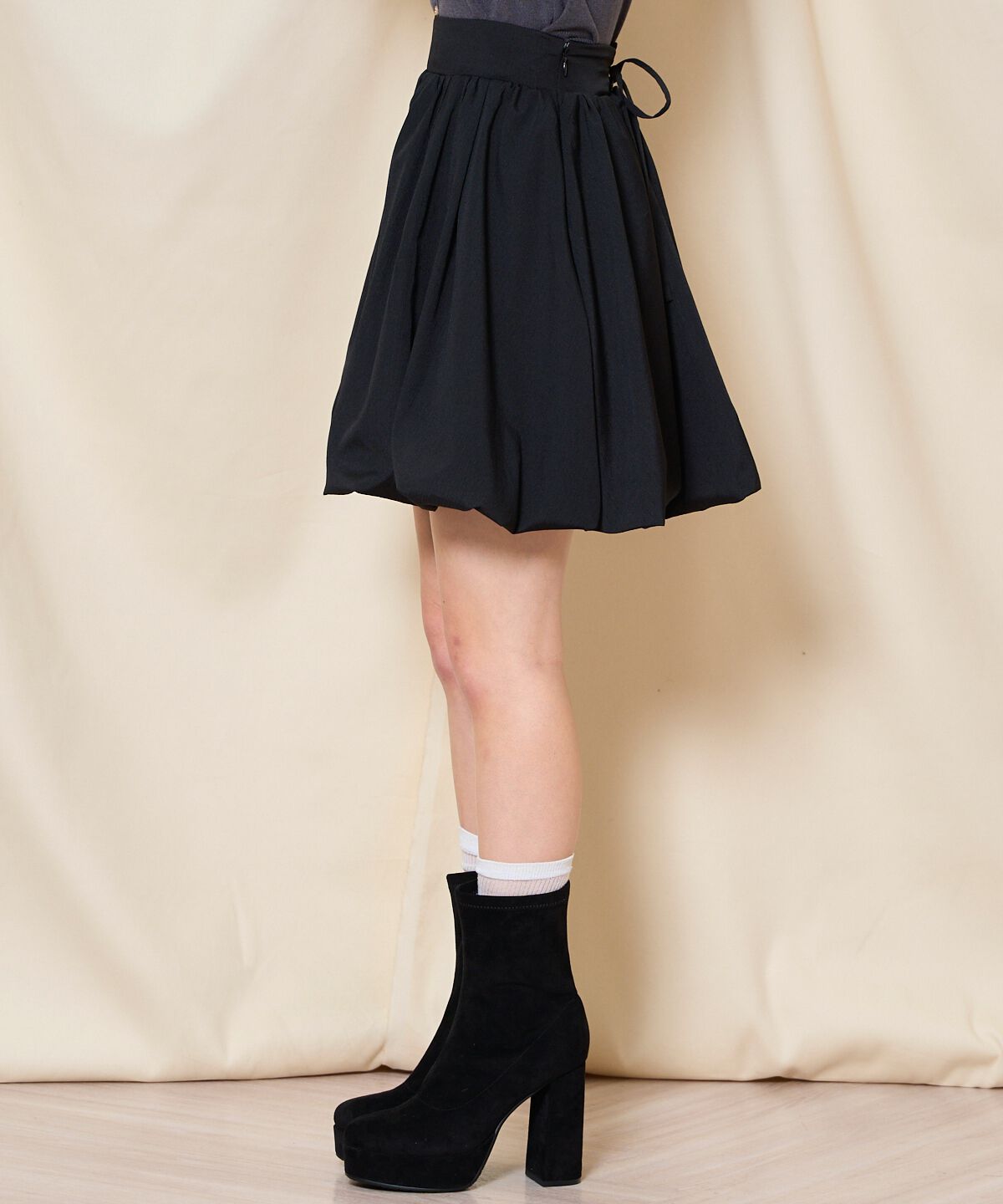 WILLSELECTION「バルーンミニスカート」|フレア|