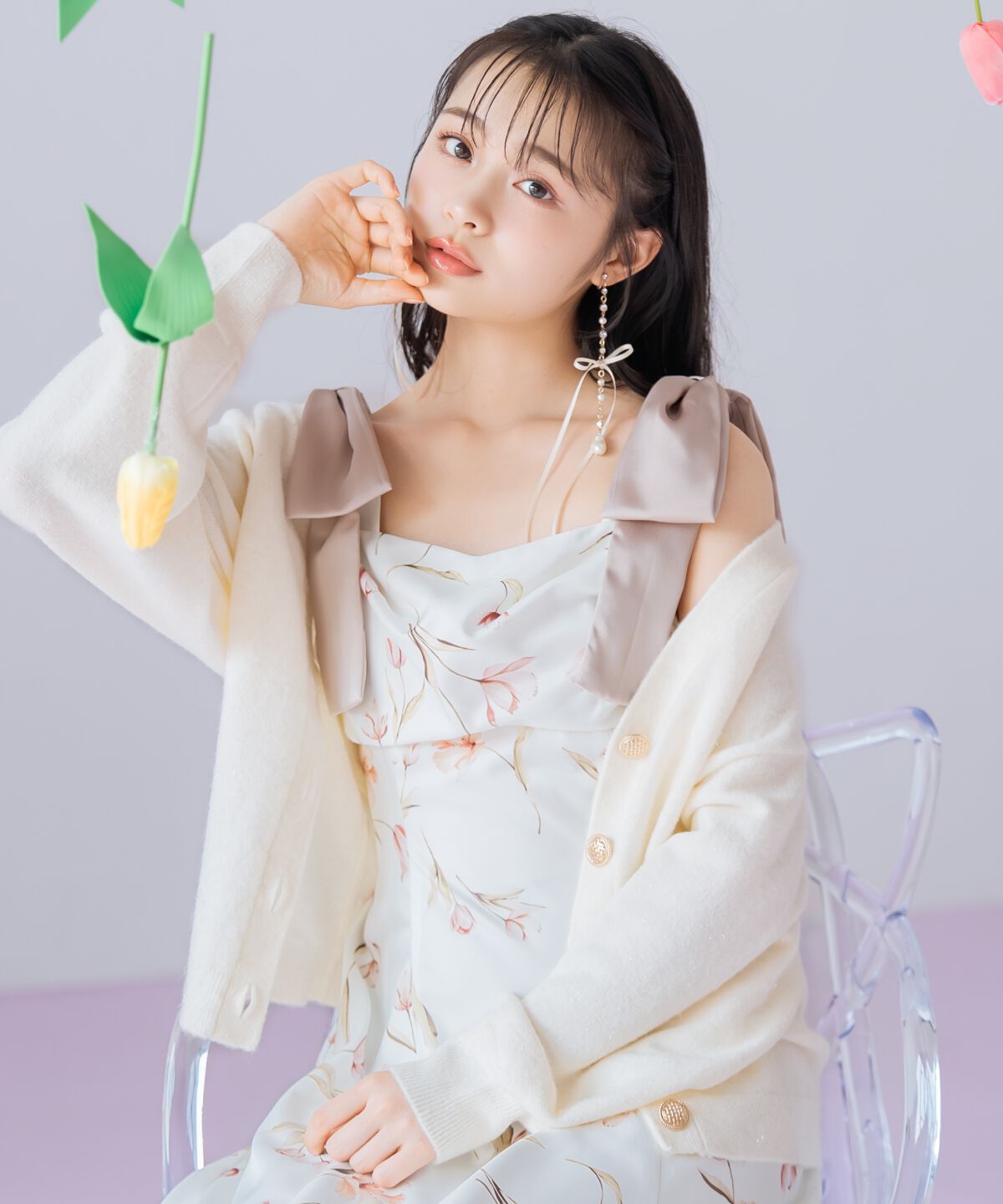 WILLSELECTION「ミドルゲージカーディガン」|カーディガン|