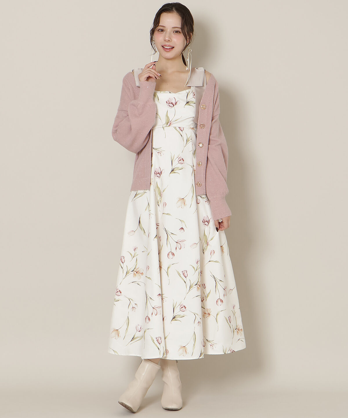 WILLSELECTION「ミドルゲージカーディガン」|カーディガン|