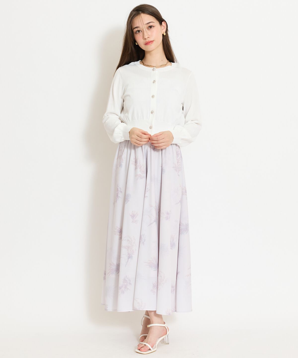 WILLSELECTION「フリルヘムUVカットカーディガン」|カーディガン|