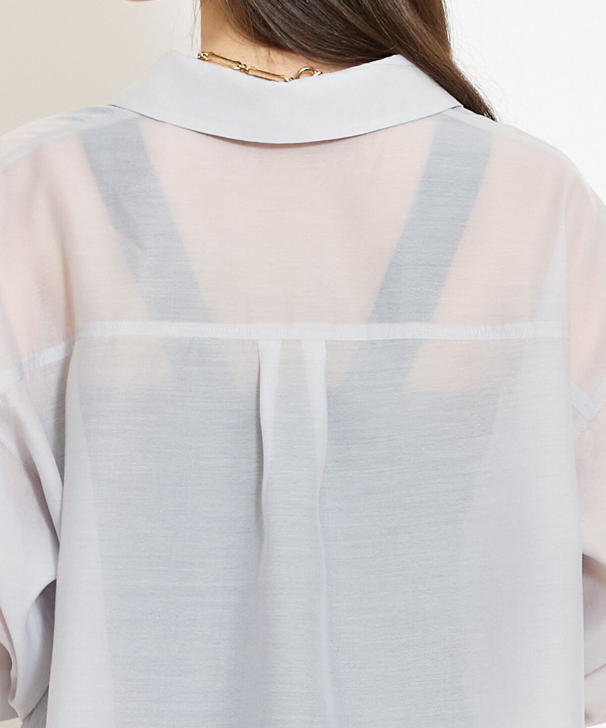 WILLSELECTION「エアリーシアーシャツ」|シャツ・ブラウス|