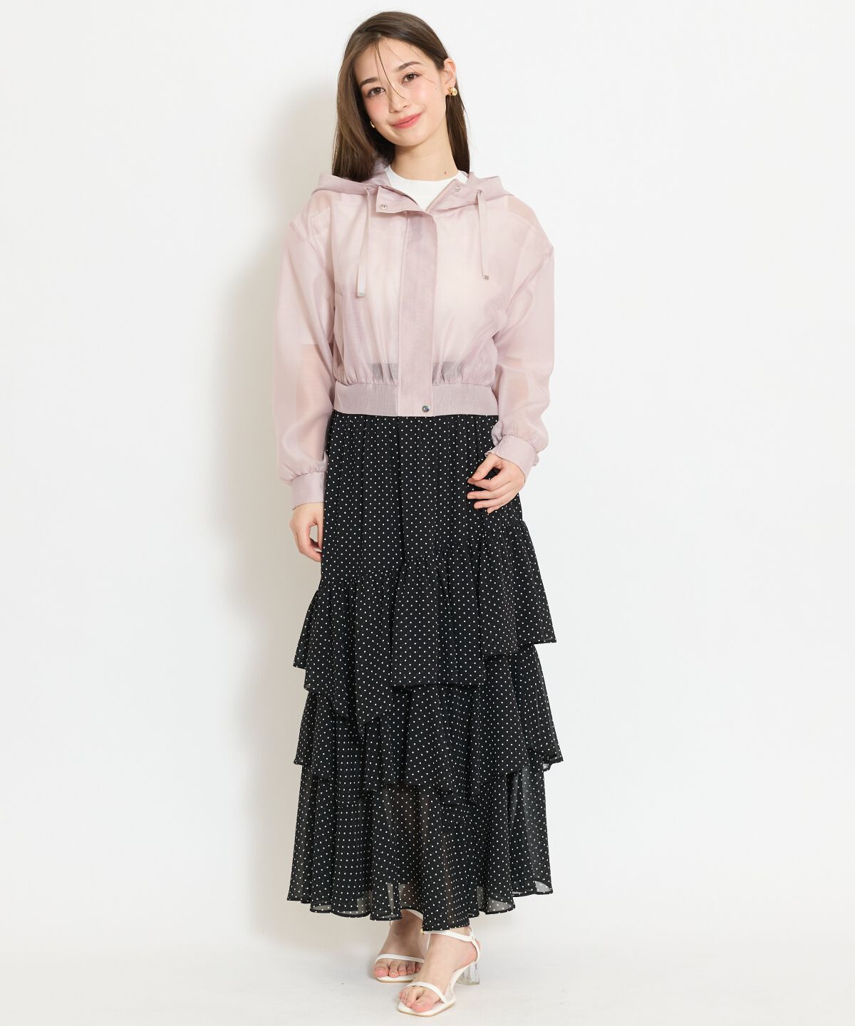 WILLSELECTION「シアーフードブルゾン」|ブルゾン・スタジャン|