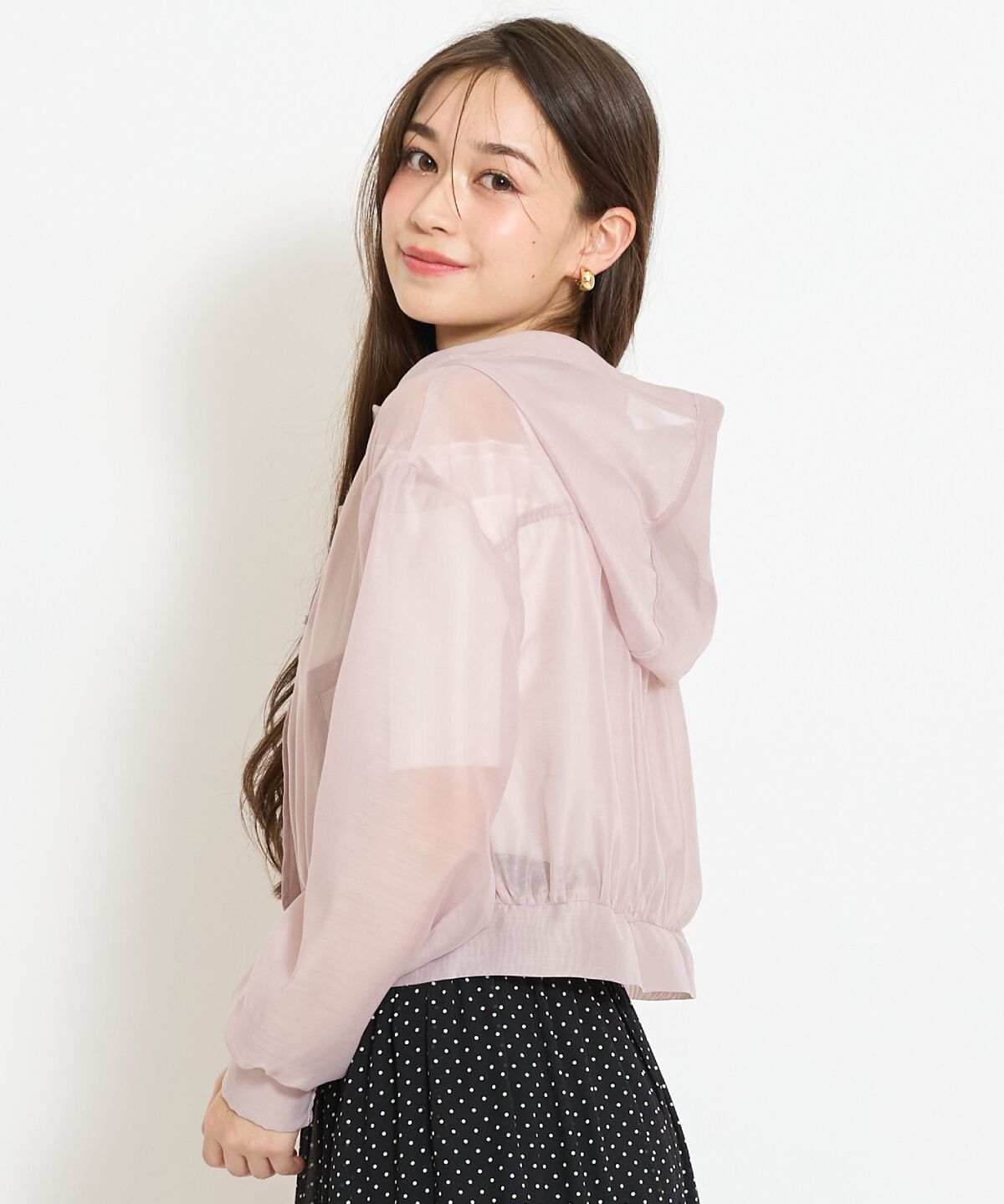 WILLSELECTION「シアーフードブルゾン」|ブルゾン・スタジャン|