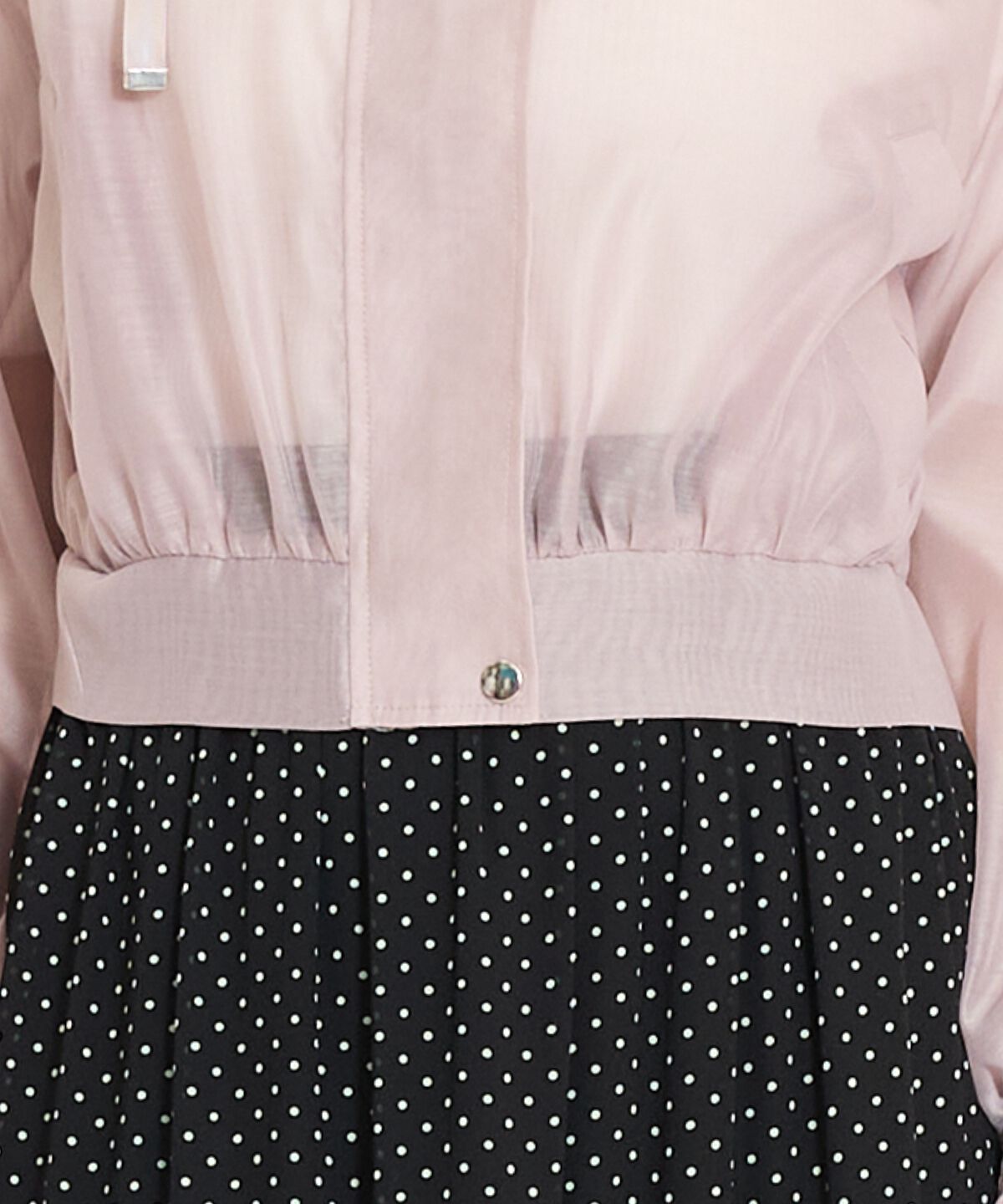 WILLSELECTION「シアーフードブルゾン」|ブルゾン・スタジャン|