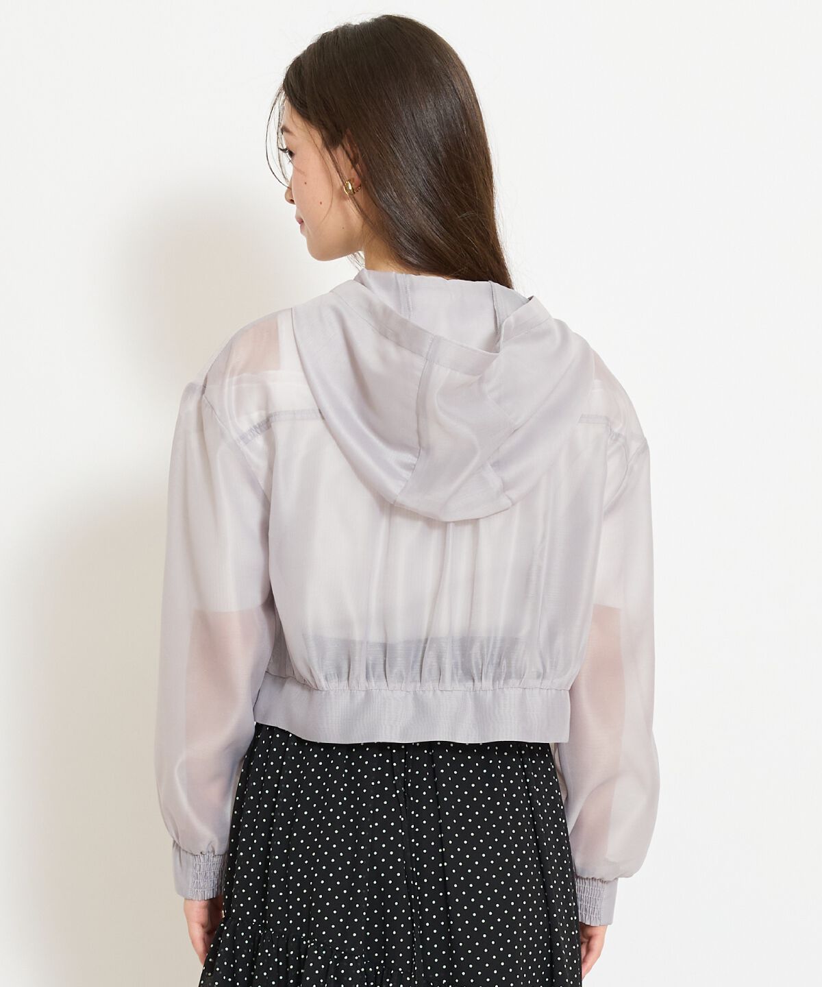 WILLSELECTION「シアーフードブルゾン」|ブルゾン・スタジャン|