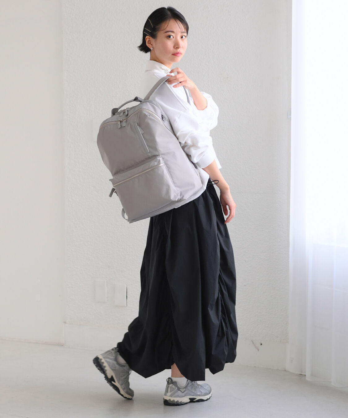 W&.Day/Night「W&.Day/Night ポッケス2 リュックプラス B4サイズ 15.6インチPC収納 15278」|リュック|