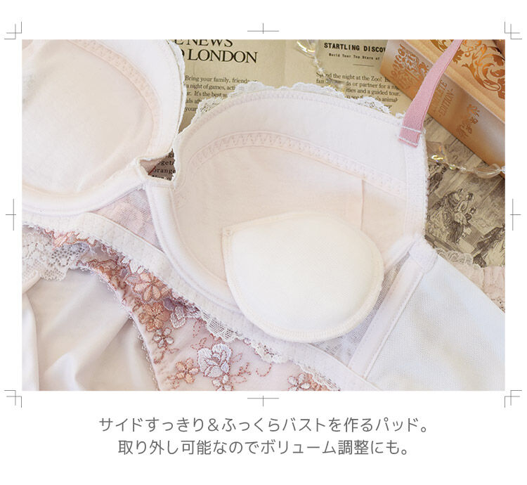 intesucre「アンテシュクレ 毎日フィットブラ ブラセット BCDEFカップ IBT370」|インナー|