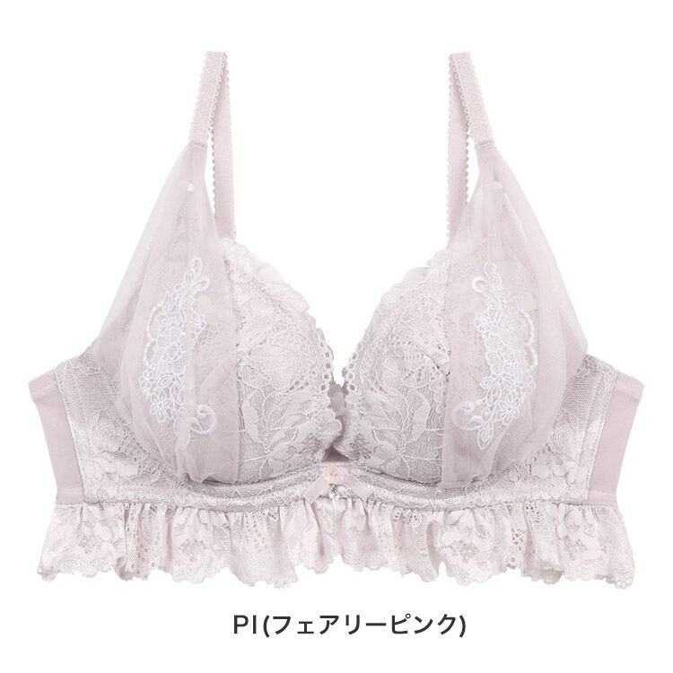 intesucre「アンテシュクレ 毎日フィットブラ Wパッドボリュームタイプ ブラジャー単品 IBT369」|インナー|